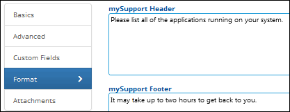 Incident Management Template Format Tab