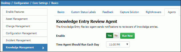 Knowledge Entry Review Agent