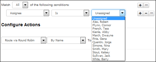 Problem Condition Value