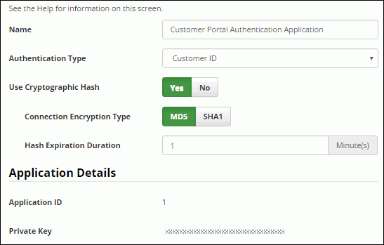 Authentication Application